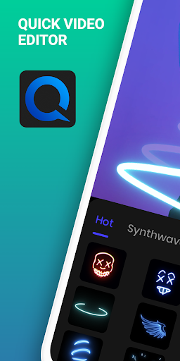 Quick - Video Editor & Maker - عکس برنامه موبایلی اندروید