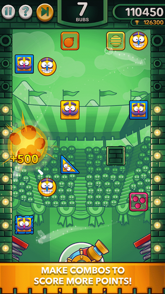 Blasty Bubs: Brick Breaker - Gameplay image of android game