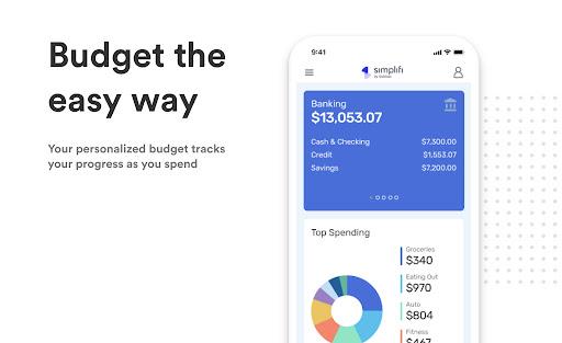 Quicken Simplifi: Budget Smart - Image screenshot of android app