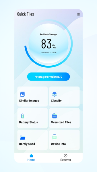 Quick Files - Image screenshot of android app