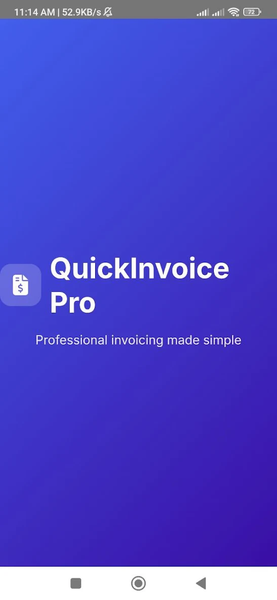 QuickInvoice Pro - عکس برنامه موبایلی اندروید