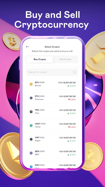 Quidax - Buy & Sell Bitcoin - Image screenshot of android app