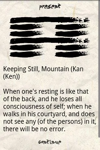 I Ching - عکس برنامه موبایلی اندروید