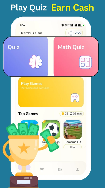 Quigam: Quiz Games & Earn Cash - عکس بازی موبایلی اندروید