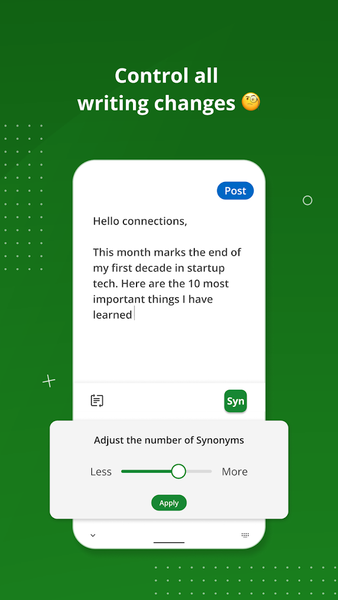 QuillBot - AI Writing Keyboard - عکس برنامه موبایلی اندروید