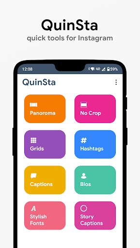 QuinSta : Quick Tools for Instagram - Image screenshot of android app