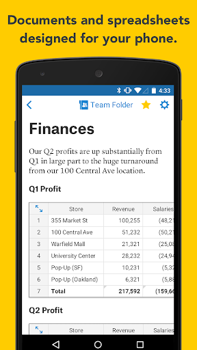 Quip: Docs, Chat, Spreadsheets - Image screenshot of android app