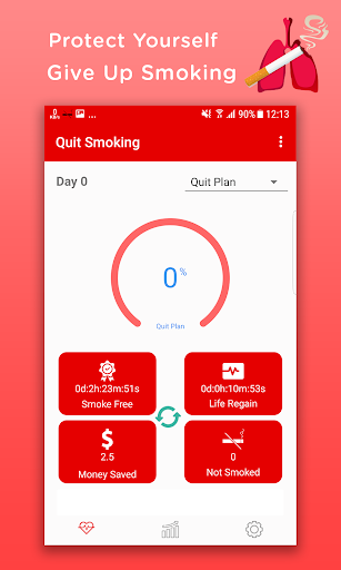 Quit Smoking 30 days Plan: Stop Smoking Tracker - عکس برنامه موبایلی اندروید