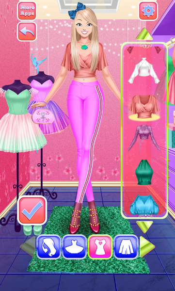 Fashion jojo makeover &Dressup - عکس بازی موبایلی اندروید