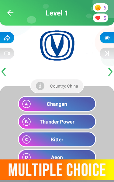 Car Logo Quiz: ۵۰۰+ brands - عکس بازی موبایلی اندروید