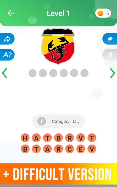 Car Logo Quiz: ۵۰۰+ brands - عکس بازی موبایلی اندروید