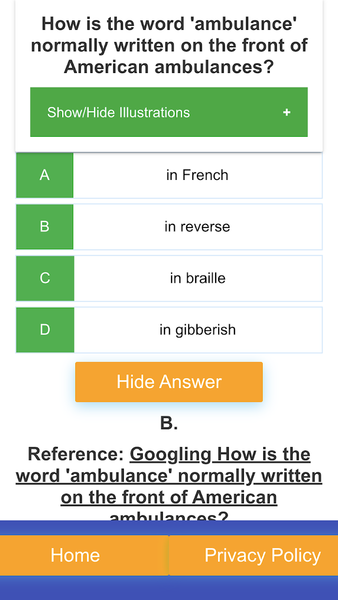 Quiz Trivia Brain Teasers Game - عکس برنامه موبایلی اندروید