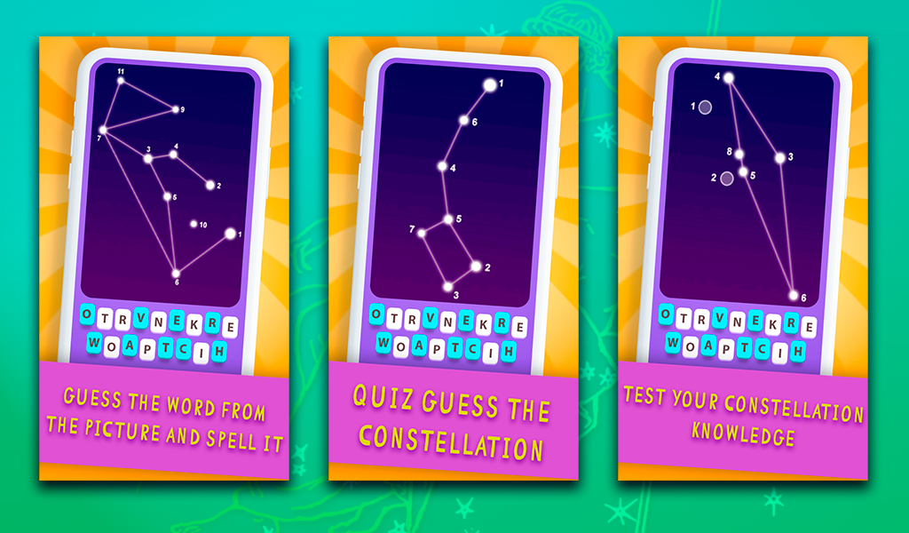 Guess the constellation game - عکس بازی موبایلی اندروید