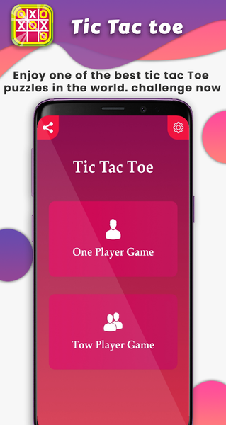 Tic Tac Toe - Gameplay image of android game