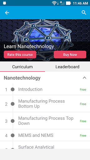 Learn Nanotechnology - عکس برنامه موبایلی اندروید