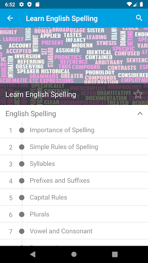 Learn English Spelling - Image screenshot of android app