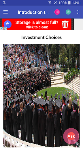 Principles of Microeconomics Textbook, Test Bank - Image screenshot of android app