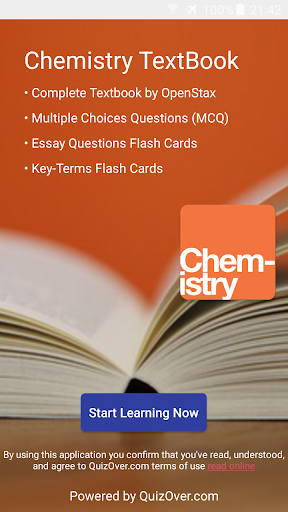 Chemistry Interactive Textbook, MCQ & Test Bank - Image screenshot of android app