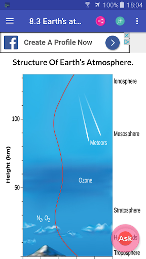 Astronomy Textbook, MCQ, Test Bank, Flash Cards - Image screenshot of android app