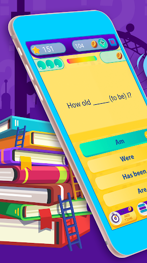 English Grammar - Quiz Games - Gameplay image of android game