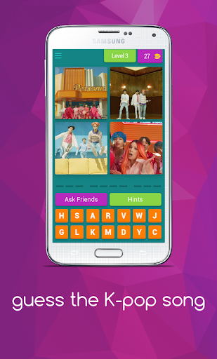 guess the K-pop song - Gameplay image of android game