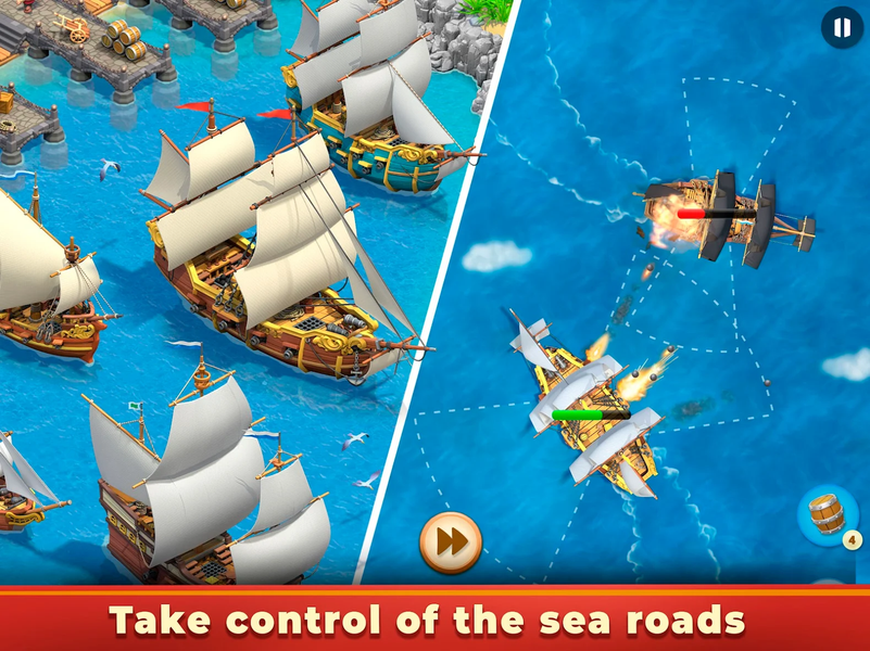Sea Traders Empire - Gameplay image of android game
