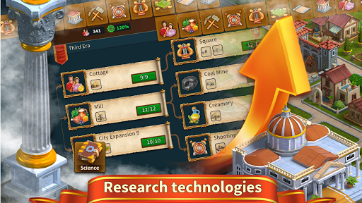 Rise of the Roman Empire: Rome - Gameplay image of android game
