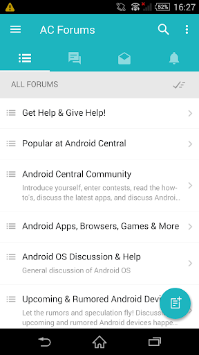 AC Forums App for Android™ - Image screenshot of android app