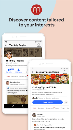 Quora — Questions, Answers, and More - عکس برنامه موبایلی اندروید