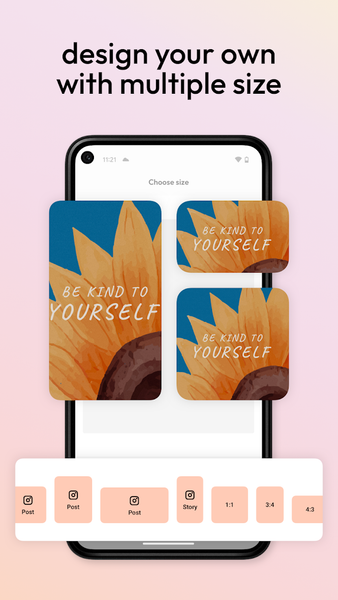 Quotes Creator App - Quotify - عکس برنامه موبایلی اندروید