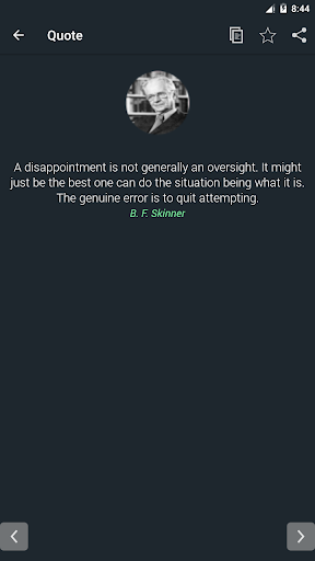 B. F. Skinner Quotes - Image screenshot of android app