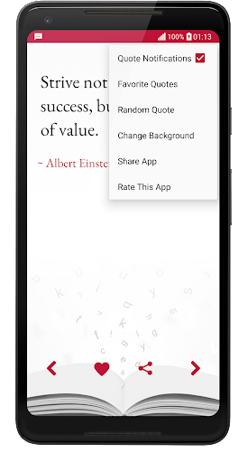 Albert Einstein Quotes - Daily - Image screenshot of android app