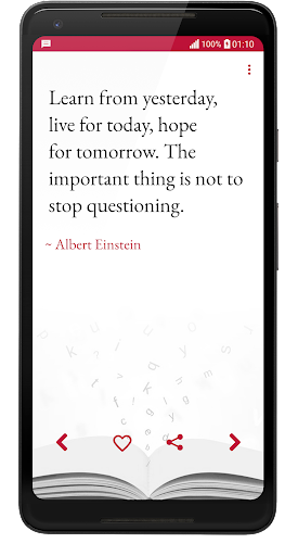 Albert Einstein Quotes - Daily - عکس برنامه موبایلی اندروید
