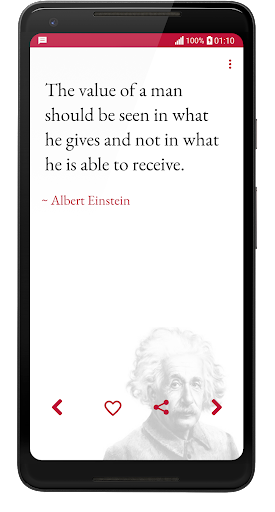 Albert Einstein Quotes - Daily - عکس برنامه موبایلی اندروید
