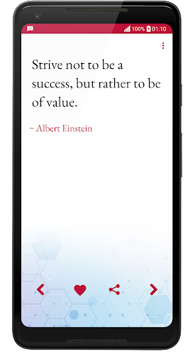 Albert Einstein Quotes - Daily - Image screenshot of android app