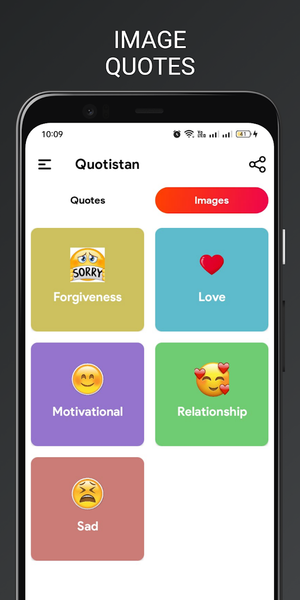 Quotistan - Quotes and Status - عکس برنامه موبایلی اندروید