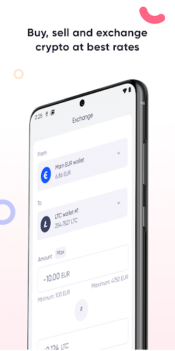 Quppy: Bitcoin Сrypto wallet - عکس برنامه موبایلی اندروید