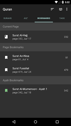 Quran for Android - Image screenshot of android app