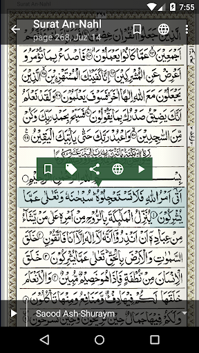 Quran - Naskh (Indopak Quran) - عکس برنامه موبایلی اندروید