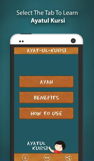 Learn Ayatul Kursi - By Word - Image screenshot of android app