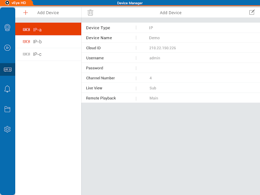vEye HD - Image screenshot of android app