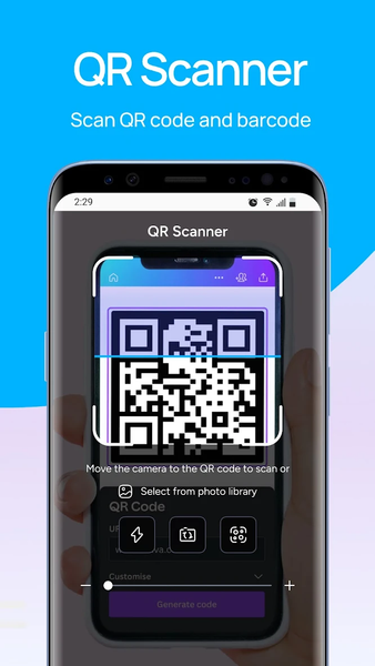Qr Code Scanner - Image screenshot of android app