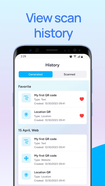 Qr Code Scanner - Image screenshot of android app