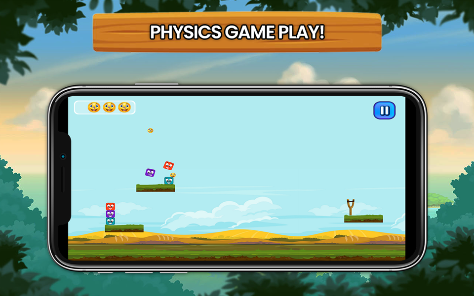 Knock Down Ball - Gameplay image of android game