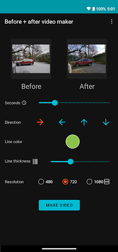 Before and After Video Maker - Image screenshot of android app