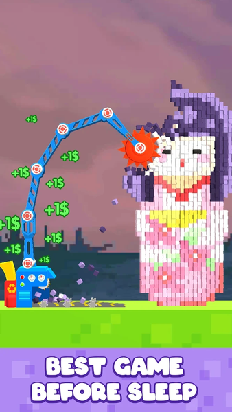 Block Crusher: Tap & Destroy - Gameplay image of android game