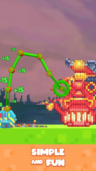 Block Crusher: Tap & Destroy - Gameplay image of android game