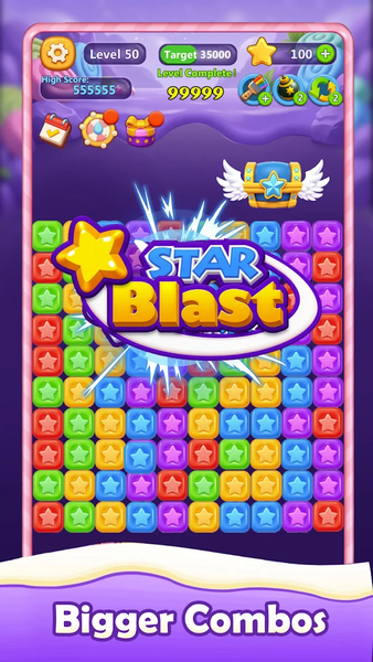 Star Blast - Gameplay image of android game