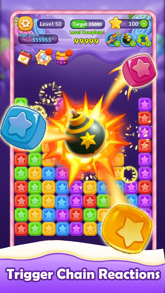 Star Blast - Gameplay image of android game