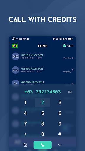 International call - WIFI Call - Image screenshot of android app